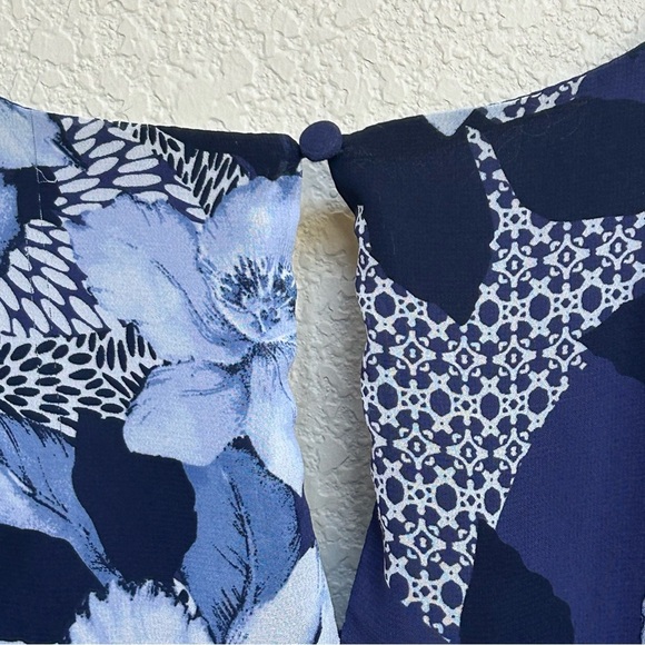 Lane Bryant Women’s Plus 26 Black White Print Dress Work Career Casual Party - Picture 5 of 5